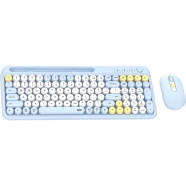 Fantech WK898 Go Mochi Wireless 2 in 1 Combo Keyboard Blue image
