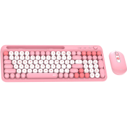 Fantech WK899 Go Mochi Wireless 2 in 1 Combo Keyboard Pink image