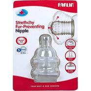 Farlin Stretchy Anti Colic Fur Preventing Nipple for 9MPlus 2 Pcs image