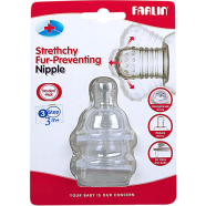 Farlin Stretchy Anti Colic Fur Preventing Nipple for 3Step 3MPlus 2 Pcs - T-3