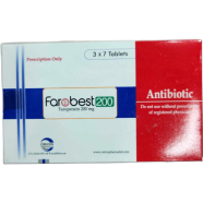 Farobest 200 mg Tablet 7's Strip image