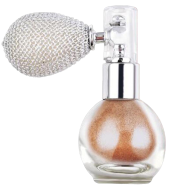 Fashion Highlighter Powder Spray High Gloss Glitter Powder Spray Shimmer Sparkle Powder Makeup For Face Body Highlight Makeup-#04 image