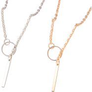 Fashion Necklaces with Mini Heart Necklace-Gold image