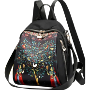 Fashion Printed Backpack with Adjustable Straps icon