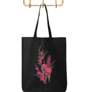 Fashionable Fabric Tote Bag With Zipper image
