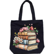 Fashionable Fabric Tote Bag With Zipper image