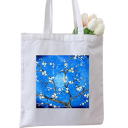 Fashionable Fabric Tote Bag With Zipper image