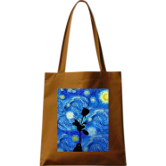 Fashionable Fabric Tote Bag With Zipper image