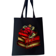 Fashionable Fabric Tote Bag With Zipper image