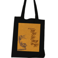 Fashionable Fabric Tote Bag With Zipper image