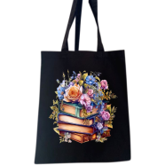 Fashionable Fabric Tote Bag With Zipper image