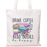 Fashionable Fabric Tote Bag With Zipper image