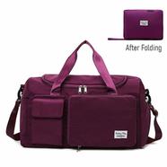 Fashionable Large Capacity Travel Gym Bag Purple image