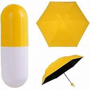 Fashionable Mini Capsule Umbrella - Yellow image