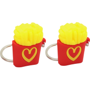 Fast Food Key Ring - 2Pcs image
