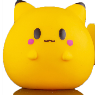 Fate Cute Pokemon Pikachu Action Figure Toys Moonlight Lamps image