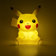 Fate Cute Pokemon Pikachu Action Figure Toys Moonlight Lamps image