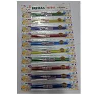 Faymas hi-school ball point pen 10pcs 