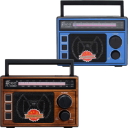FePe FP-1968BT / FP-1969BT AM/FM/SW 3-Bands Radio with USB/TF Card Music Player image