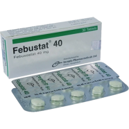 Febustat 40 mg 10's Strip icon