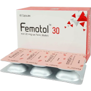 Femotol 30 mg Capsule 6's Strip image