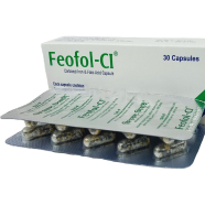 Feofol 150 mg Plus 0.5 mg 10 ’s strip Capsule image