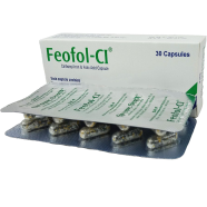 Feofol-CL 50 mg 0.5 mg 15's Strip Capsule image