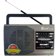 Fepe FP-1372BT 3 Band Radio With USB TF Card Music Player image