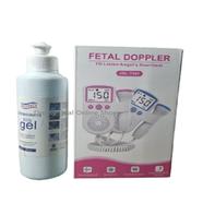 Fetal Doppler Heart Rate Monitor Baby Fetal Sound Heart Detector with LCD Display (Free Gel). image