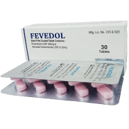 Fevedol 325 mg Plus 37.5 - 10's Strip Tablet image