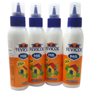 Fevicol MR White Squeezy General Purpose, 20 gm - (4 Pcs)