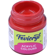 Fevicryl Acrylic and Fabric Colour, 15 ml - Crimson image