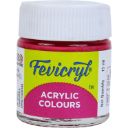 Fevicryl Acrylic and Fabric Colour, 15 ml - Pink image