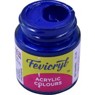 Fevicryl Acrylic and Fabric Colour, 15 ml - Blue image