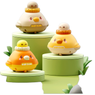 Fexja Press Chicken Car Baby / Kids Toy Spring Car - 1pcs [Any Color] image