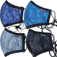 Fexja Unisex 2layer Cloth Mask Rope Can Be Adjusted With Nek And Ears - 4pcs image