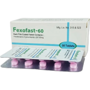 Fexofast 60 Mg Tablet 10's Strip image