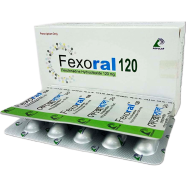 Fexoral 120 Mg Tablet 10's Strip image