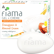 Fiama Frangipani And Almond Gel And Creme Bar 125 gm image