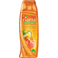 Fiama Shower Gel Peach and Avocado Body Wash With Skin Conditioners For Soft Moisturised Skin 250 ml image