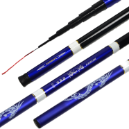 Fiberglass Stream Rod Super Hard Light Strong Hand Fishing Rod image