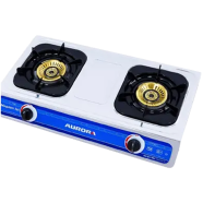 Fiesta 2-5318CS Table Top Gas Stove 2 Burner Stainless Steel image