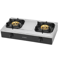 Fiesta 2-N10 Table Top Gas Stove 2 Burner Stainless Steel image