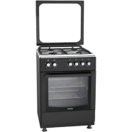 Fiesta FO66G4 SB Standing Gas Oven 4 Burners Black image