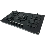 Fiesta HB902MG Built-In Gas Stove 5 Burners Black image