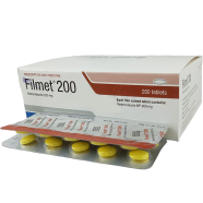 Filmet 200 mg - 10's Strip Tablet image
