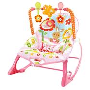 Fisher Price Infant To Toddler Baby Rocker With Musical Toy Bar And Vibrations - Pink icon