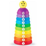 Fisher-Price K7166 Brilliant Basics Stack And Roll Cups For Kids And Toddlers Early Learning Toys For Color Coordination Shape And Many More icon