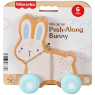 Fisher Price Wooden Silicone Bunny 6MPlus (Jdm52) image