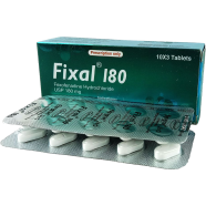 Fixal 180 mg 10's Strip Tablet icon